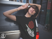 Beautiful Death Hand Rose | Short-Sleeve Unisex T-Shirt